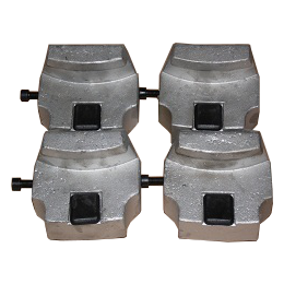 LKW Aluminium-Spannbacken 1 Set = 4 Stück (7256, 7226)